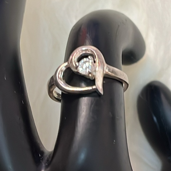 Bestyle 925 Sterling Silver Heart Rings for Women Sparkle  ❤️ Valentines ❤️ Heart Shaped Zarconia 925 Stamped Silver 💍 Ring 💍